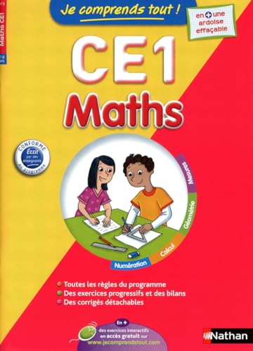 9782091882956: JE COMPRENDS TOUT MATHS CE1