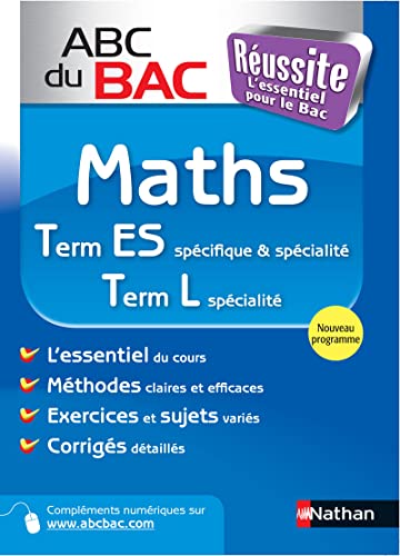 Stock image for ABC du BAC Russite Maths Term ES.L for sale by Ammareal