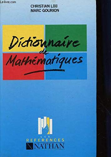 Beispielbild fr Dictionnaire de mathmatiques zum Verkauf von Ammareal