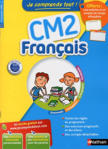 9782091891514: Je comprends tout ! Franais CM2 - N10 -10-11 ANS