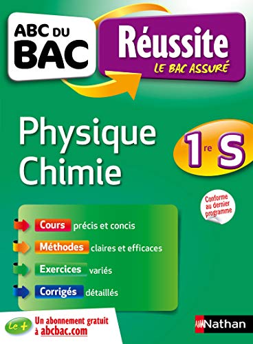 Imagen de archivo de ABC du BAC Russite Physique-Chimie 1re S a la venta por Ammareal