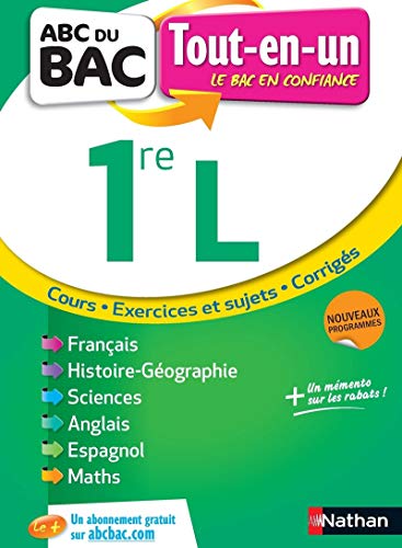 Stock image for ABC du BAC Tout-en-un 1re L for sale by Ammareal