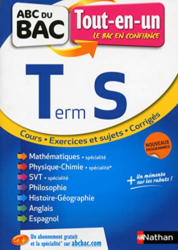 Beispielbild fr Terminale S, Tout-en-un : Cours, Exercices Et Sujets, Corrigs : Nouveaux Programmes zum Verkauf von RECYCLIVRE
