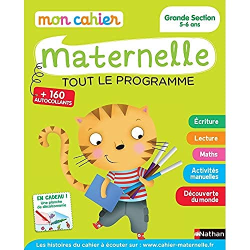 Beispielbild fr Mon cahier maternelle - Grande Section - 5/6 ans: Grande section zum Verkauf von Librairie Th  la page