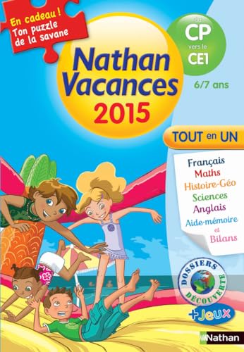 Stock image for Cahier de vacances NATHAN primaire - Du CP vers le CE1 for sale by medimops