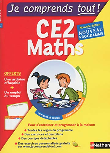 9782091894720: Mathmatiques CE2 Je comprends tout !