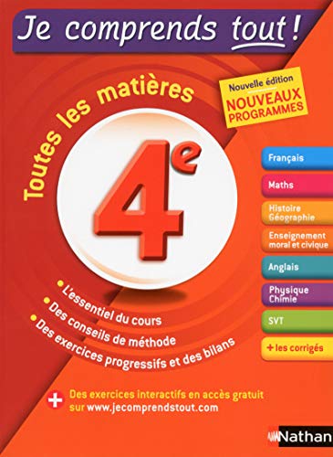 Beispielbild fr Toutes les matires 4e zum Verkauf von Revaluation Books
