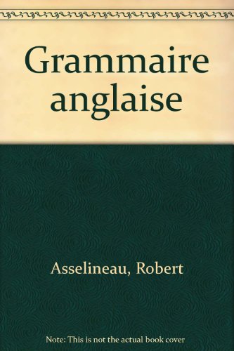 Stock image for Grammaire anglaise for sale by Ammareal