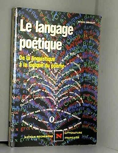 Imagen de archivo de Le langage potique a la venta por A TOUT LIVRE