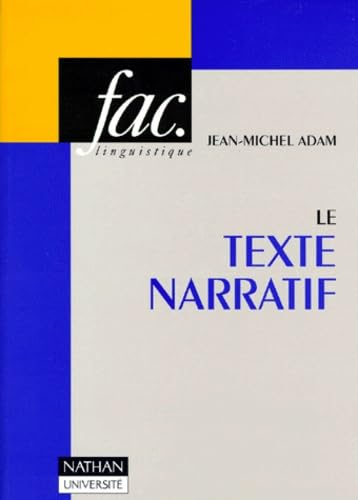 Le Texte narratif (9782091900759) by Adam, Jean-Michel