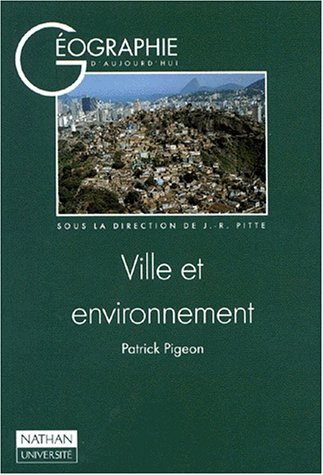 Stock image for Ville et environnement for sale by Ammareal
