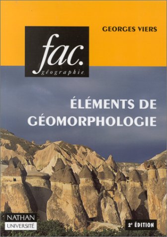 Stock image for Elments de gomorphologie for sale by A TOUT LIVRE