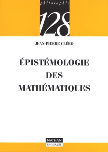 Beispielbild fr pistmologie des mathmatiques zum Verkauf von Ammareal