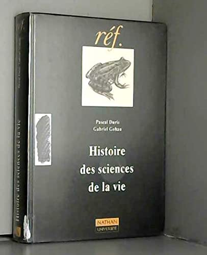 Stock image for Histoire des sciences de la vie for sale by Ammareal