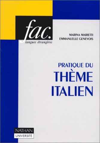 Beispielbild fr Pratique du thme Italien zum Verkauf von medimops