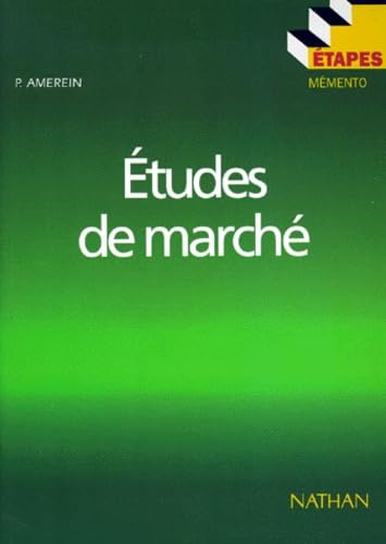 9782091909516: Etudes de march