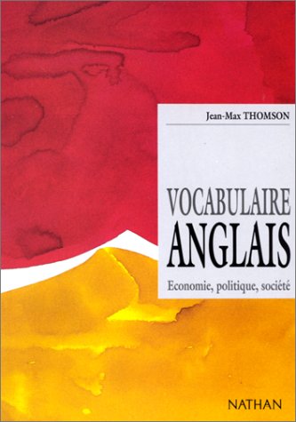 Stock image for Vocabulaire anglais for sale by medimops