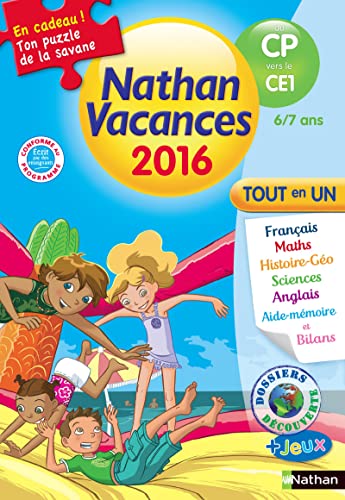 Beispielbild fr Nathan Vacances primaire - Du CP vers le CE1 zum Verkauf von Ammareal