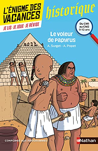 Stock image for L' nigme des vacances du CM1 au CM2 Le voleur de papyrus for sale by WorldofBooks