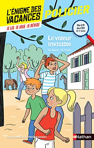 9782091931586: Le voleur invisible: Du CP au CE1