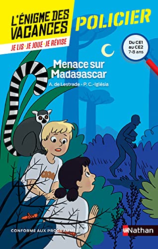 9782091931685: Menace sur Madagascar: Du CE1 au CE2