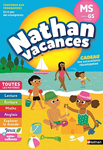9782091932545: Nathan Vacances De la MS vers la GS 4/5 ans