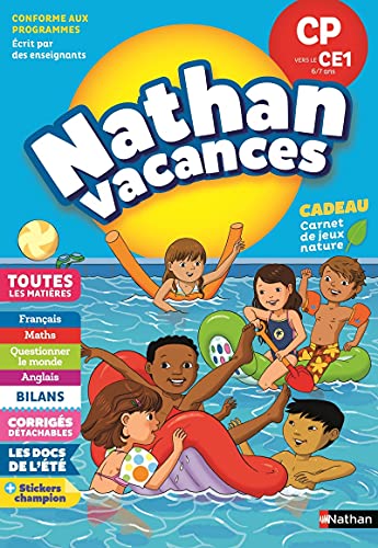 Stock image for Cahier de Vacances 2018 du CP vers le CE1 - Nathan Vacances - 6/7 ANS for sale by medimops
