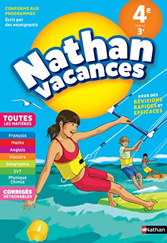 Stock image for Nathan Vacances Coll?ge Toutes les mati?res 4e vers la 3e for sale by Greener Books