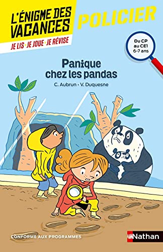 Stock image for Panique chez les pandas - L'nigme des vacances - CP vers CE1 - 6/7 ans for sale by Ammareal