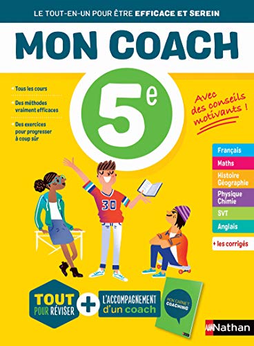 Stock image for Mon coach 5e - Rvisions de toutes les matires - Conforme aux programmes for sale by medimops