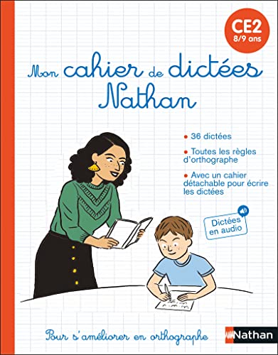 Stock image for Mon cahier de dict es Nathan - CE2 (8/9 ans) for sale by WorldofBooks