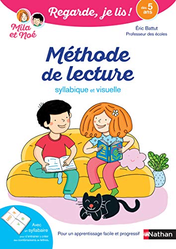 9782091935096: Regarde, je lis avec No et Mila – Mthode de lecture syllabique et visuelle - Ds 5 ans