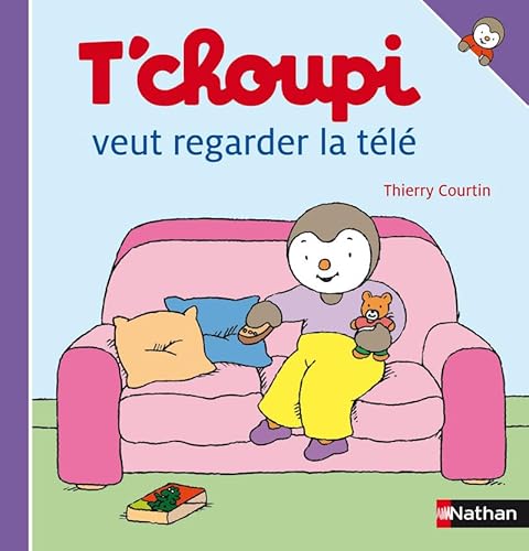 Imagen de archivo de T'choupi: T'choupi veut regarder la tele: 28 (T'choupi l'ami des petits) a la venta por WorldofBooks