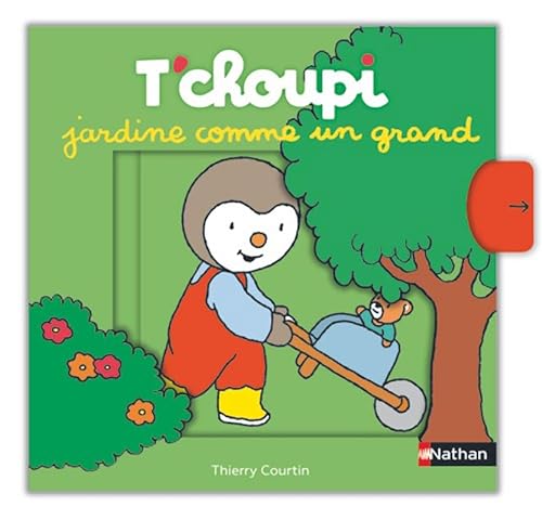 T'choupi a un nouveau copain - Thierry Courtin - Nathan - Grand format -  Librairie Martelle AMIENS