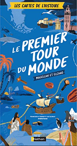 Beispielbild fr Les cartes de l'histoire - Le premier tour du monde - Magellan et Elcano zum Verkauf von Buchpark