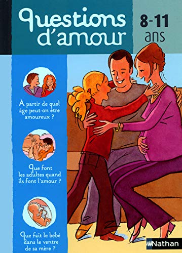 Stock image for Questions d'amours, 8-11 ans for sale by LeLivreVert
