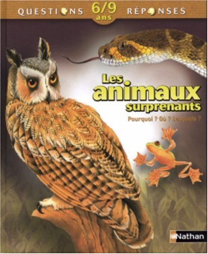 Beispielbild fr ANIMAUX SURPRENANTS zum Verkauf von Ammareal
