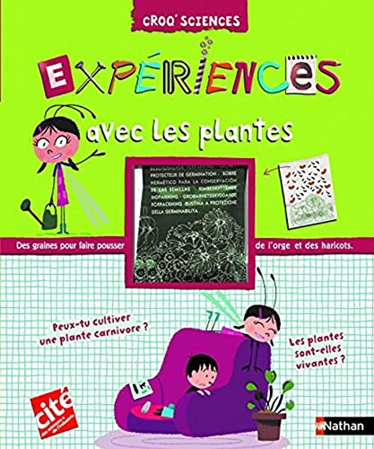 Beispielbild fr Expriences avec les plantes zum Verkauf von medimops