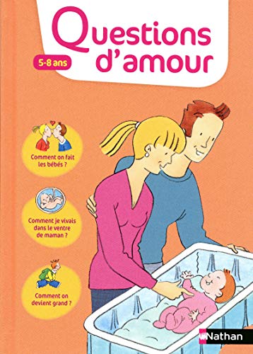 9782092537428: Questions d'amour 5-8 ans
