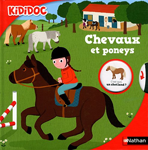 Beispielbild fr Chevaux et poneys - Livre anim Kididoc - Ds 5 ans (39) zum Verkauf von LeLivreVert