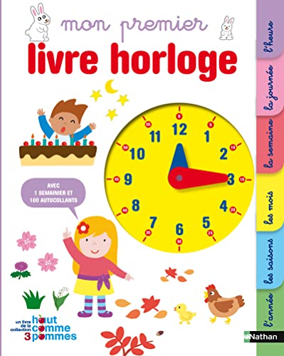 Beispielbild fr Mon Premier Livre Horloge zum Verkauf von RECYCLIVRE