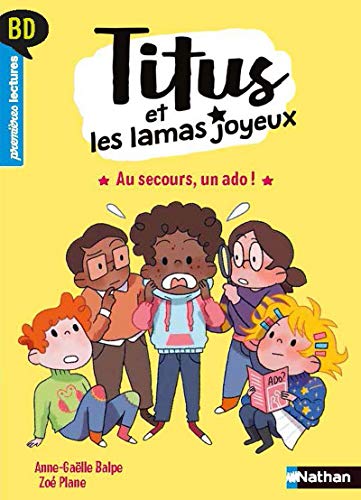 Stock image for Titus et les lamas joyeux - Au secours, un ado ! - BD - Premires lectures - Niveau 3 - Ds 6 ans for sale by medimops