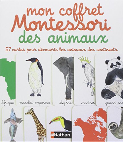 Beispielbild fr Mon coffret Montessori des animaux zum Verkauf von medimops