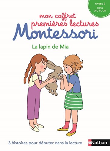 Beispielbild fr Mon coffret premires lectures Montessori : Le lapin de Mia - Niveau 2 - 4/7 ans zum Verkauf von medimops