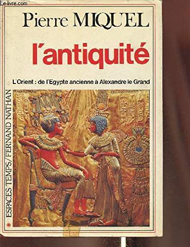 9782092902042: L'antiquite (Anc.Collections)