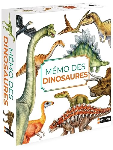Beispielbild fr Mémo des dinosaures [FRENCH LANGUAGE - Soft Cover ] zum Verkauf von booksXpress
