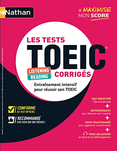 Beispielbild fr Les Tests TOEIC  corrigs zum Verkauf von Librairie A LA PAGE