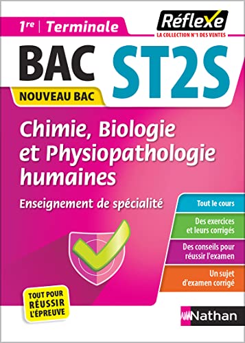 Stock image for Guide - Chimie, Biologie et Physiopathologie humaines - 1re/Tle ST2S - Rflexe -2024: Tome 7 [Broch] Fanchon, Ingrid; Malingue, Catherine; Busnel, Michle et Vi, Severine for sale by BIBLIO-NET