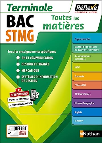 Beispielbild fr Toutes les matières STMG Terminale - Réflexe N°24 2023 [FRENCH LANGUAGE - Soft Cover ] zum Verkauf von booksXpress