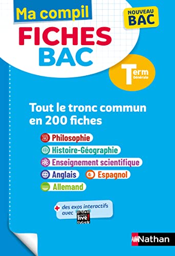 Imagen de archivo de Ma Compil Fiches BAC Terminale Tronc commun a la venta por Gallix